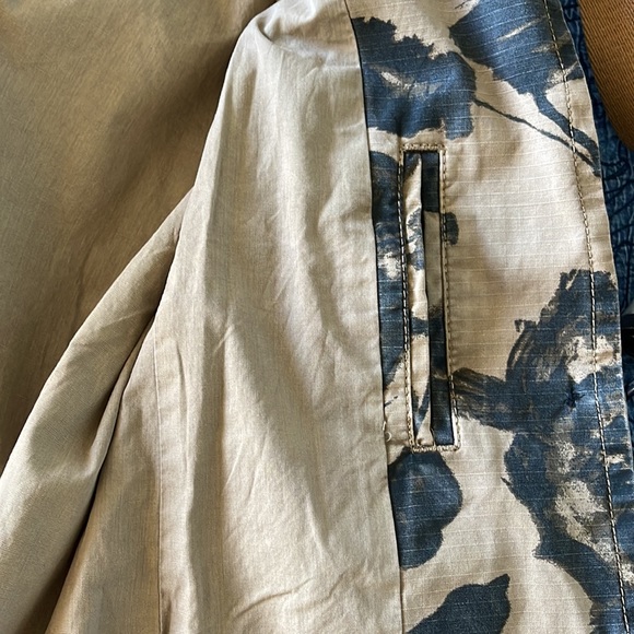 J.Crew Tan Black Blossom Camo Blazer - Picture 10 of 12